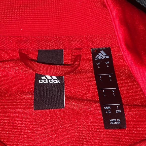 Adidas tracksuit red - Picture 3 of 4